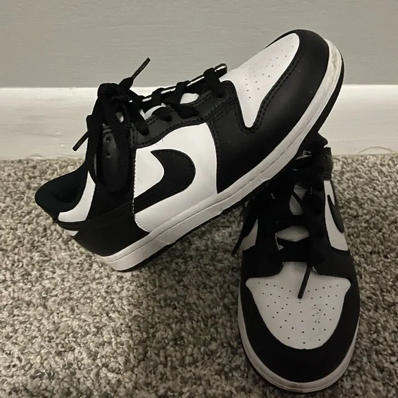 Nike Black and White Dunks | Athletic Shoes - Picture 3 of 10